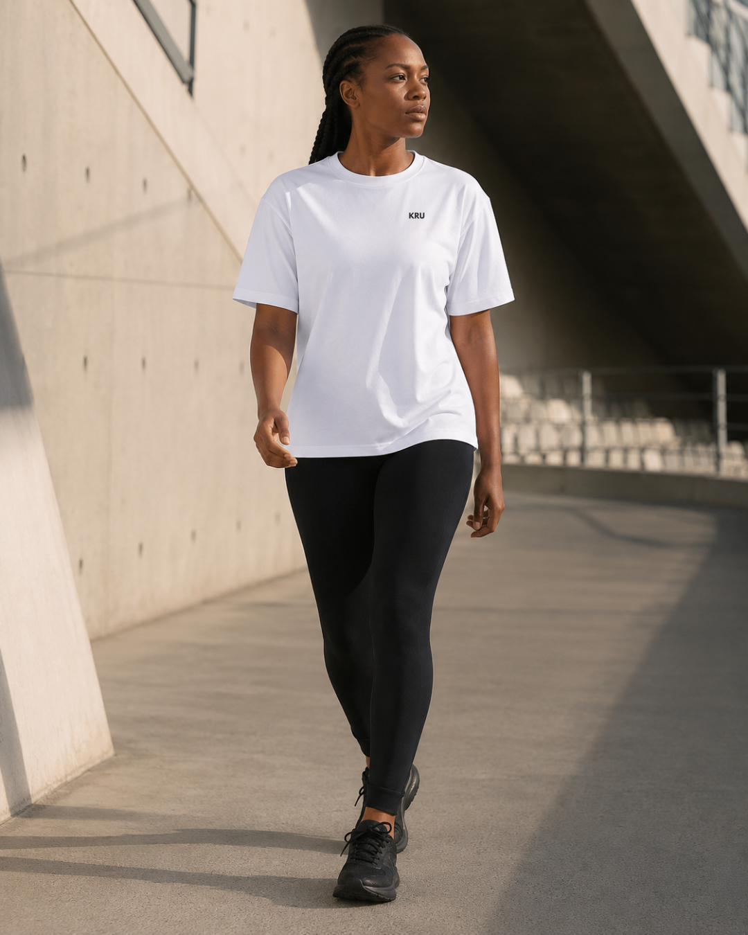 CORE TEE — WHITE