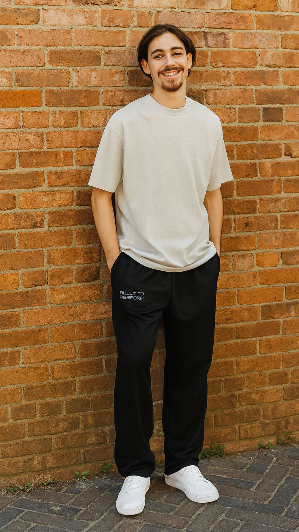 KRU Men's Wide-Leg Joggers