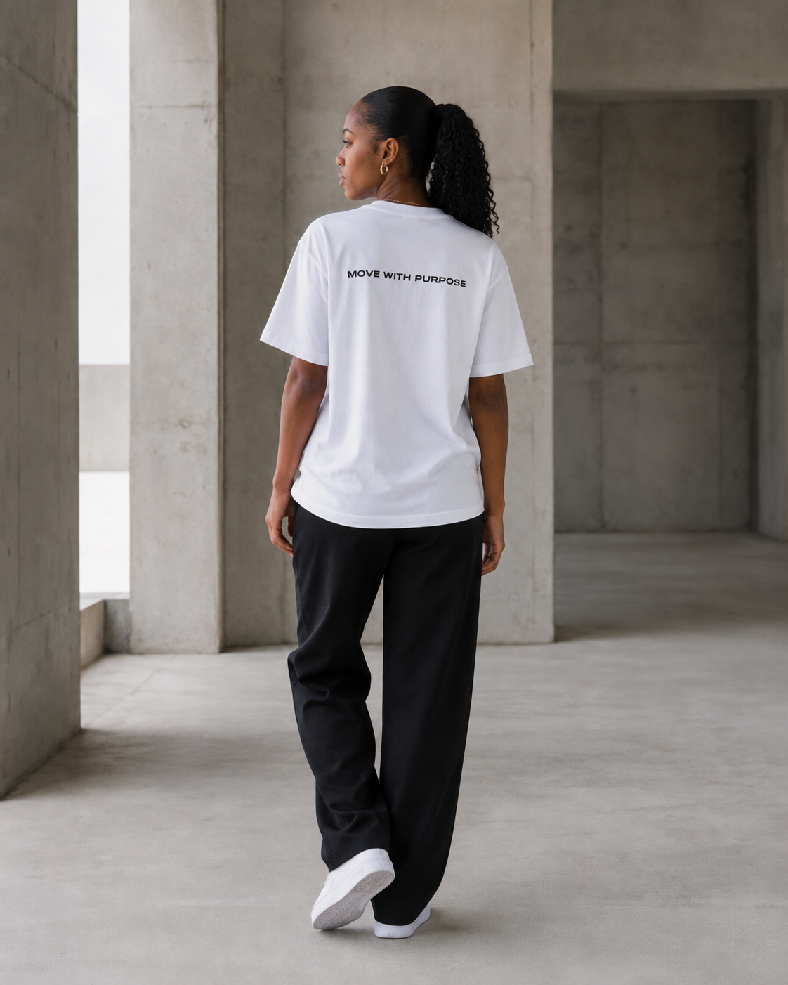 STATEMENT TEE — WHITE