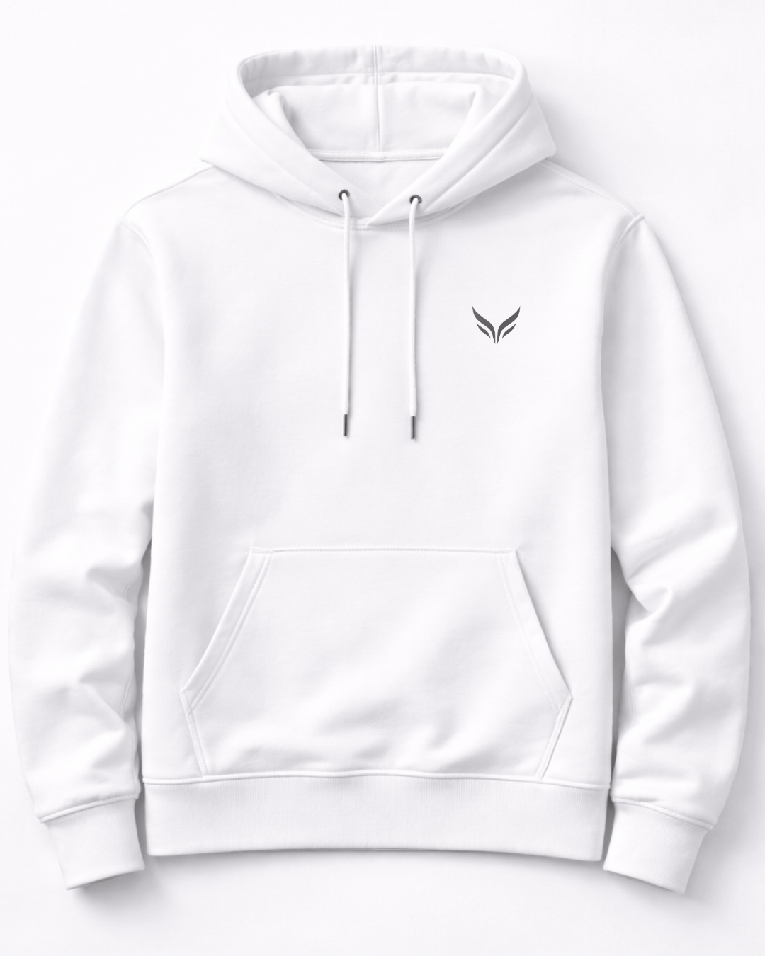 KRU Statement Basic Hoodie – White