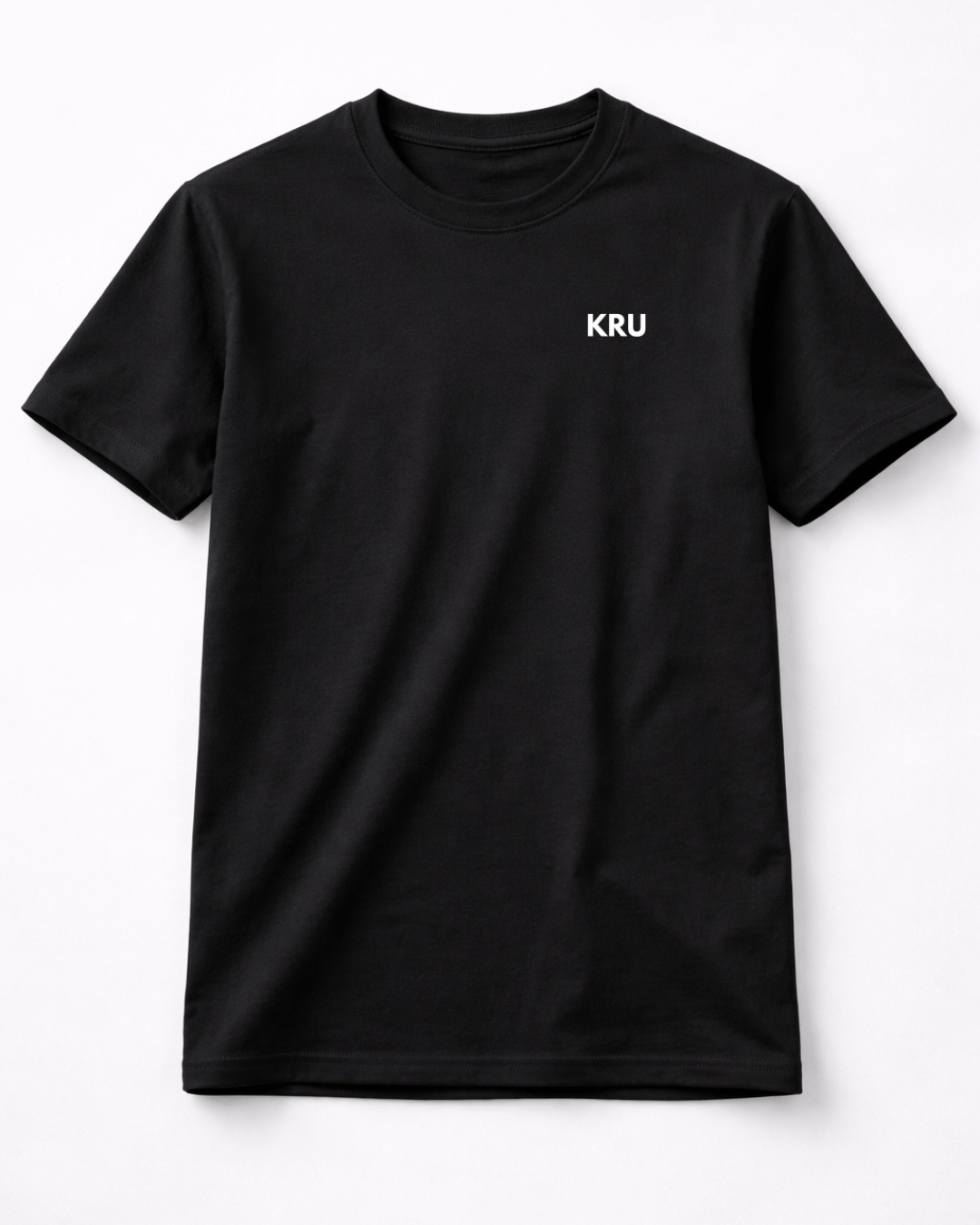 Core Unisex Crew Neck T-Shirt – Black