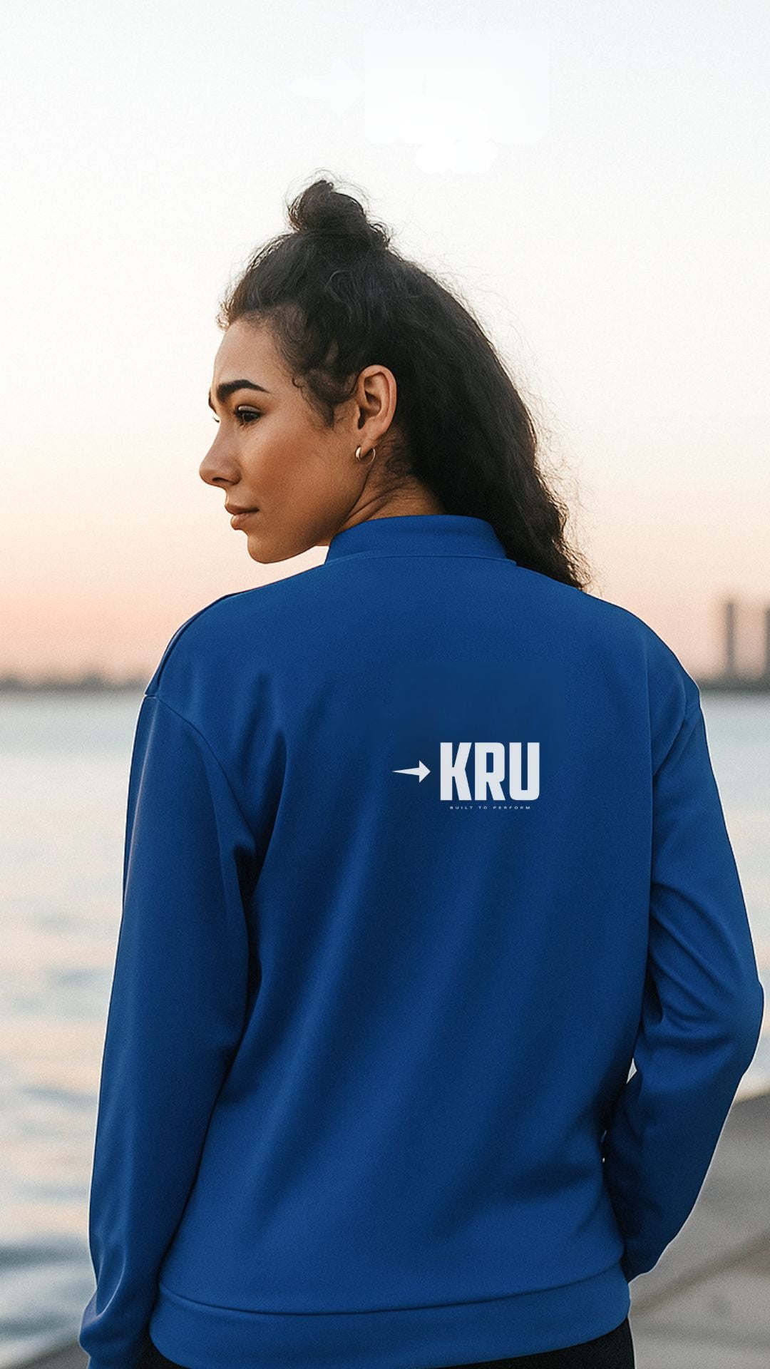 KRU Midnight Frost Bomber Jacket