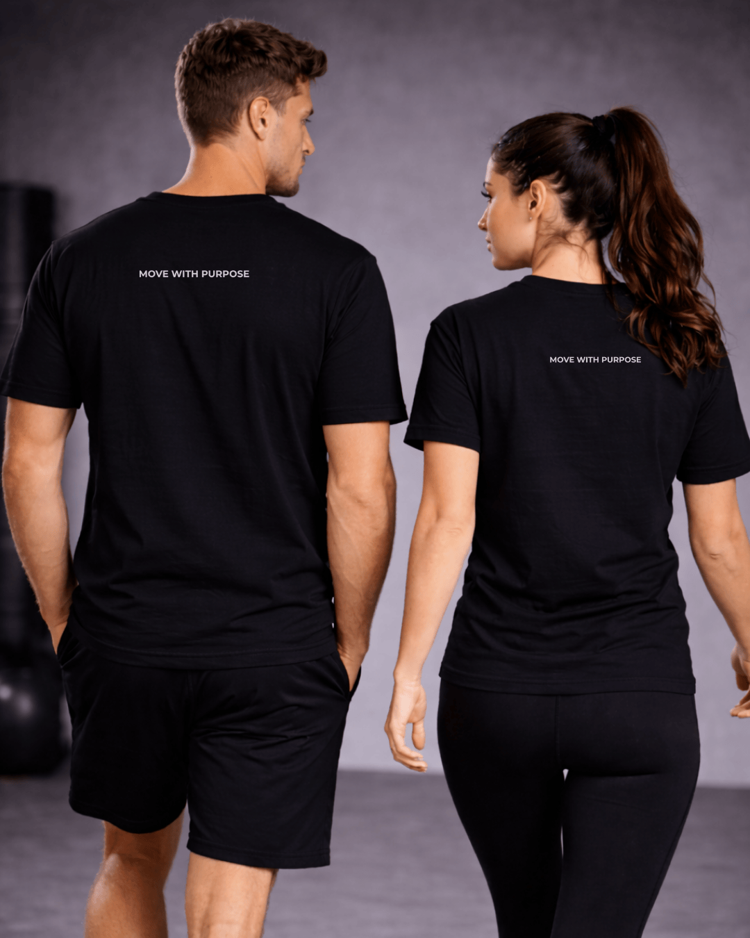 Statement Unisex Crew Neck T-Shirt – Black