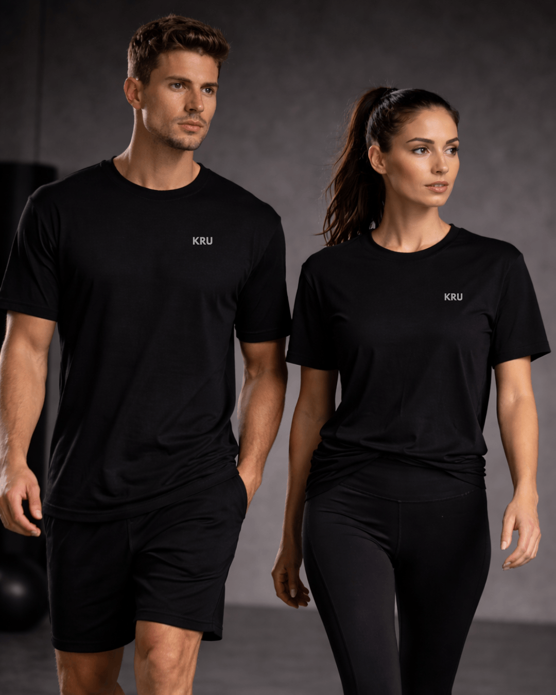 Core Unisex Crew Neck T-Shirt – Black