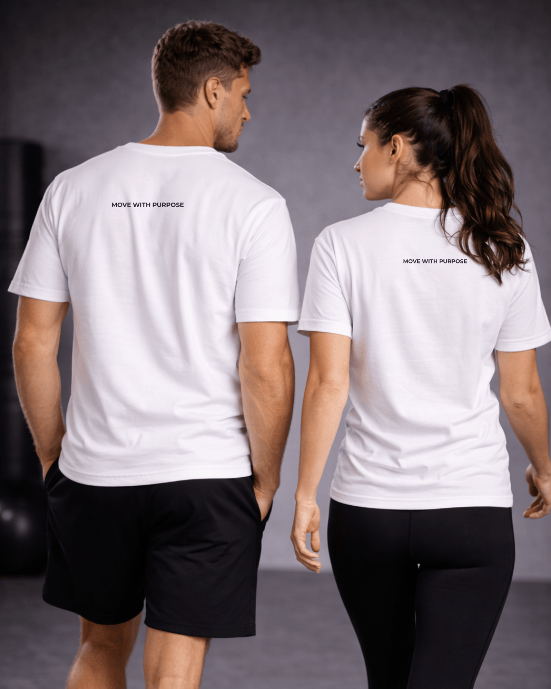 Statement Unisex Crew Neck T-Shirt – White