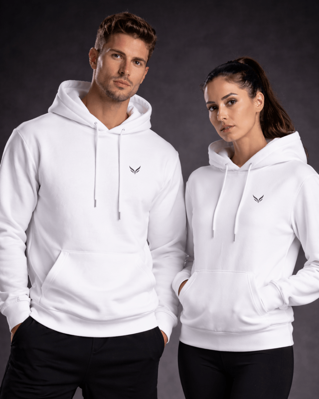 KRU Statement Basic Hoodie – White