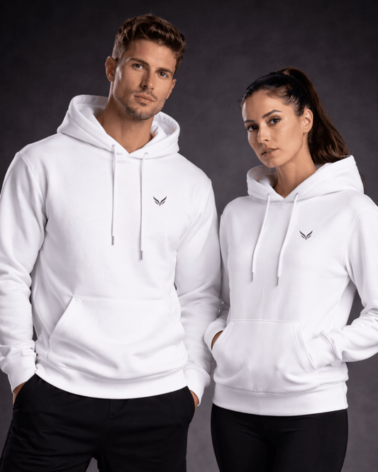 KRU Statement Basic Hoodie – White