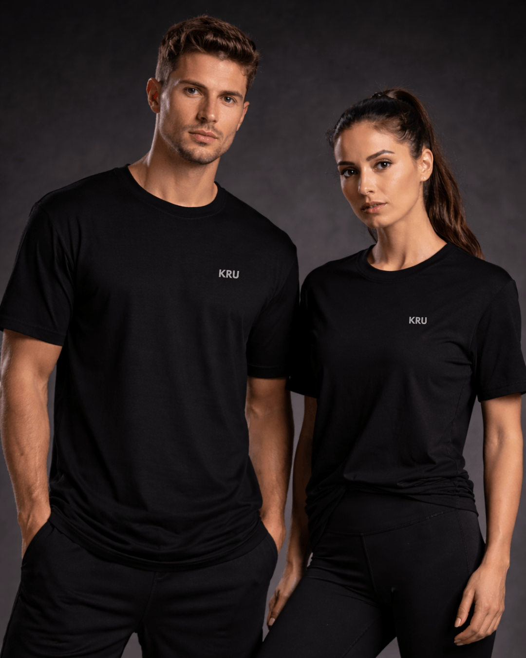 Core Unisex Crew Neck T-Shirt – Black