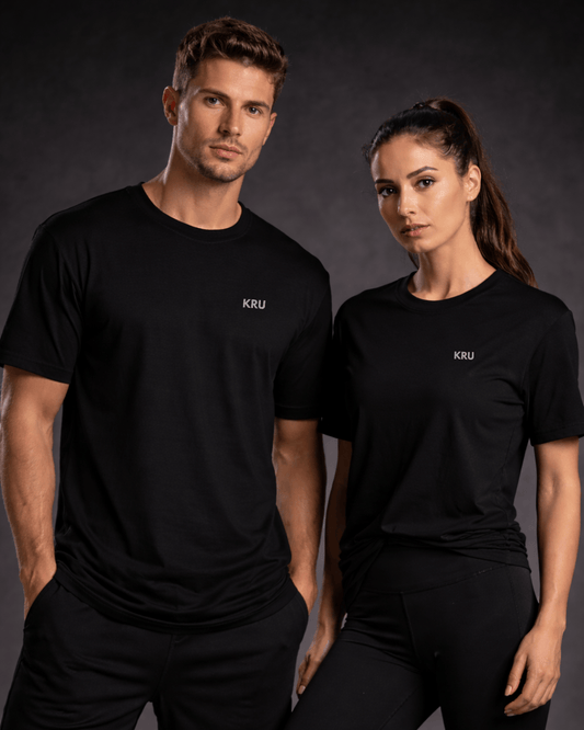 Core Unisex Crew Neck T-Shirt – Black