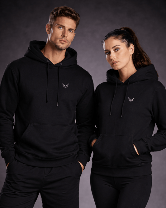KRU Statement Basic Hoodie – Black