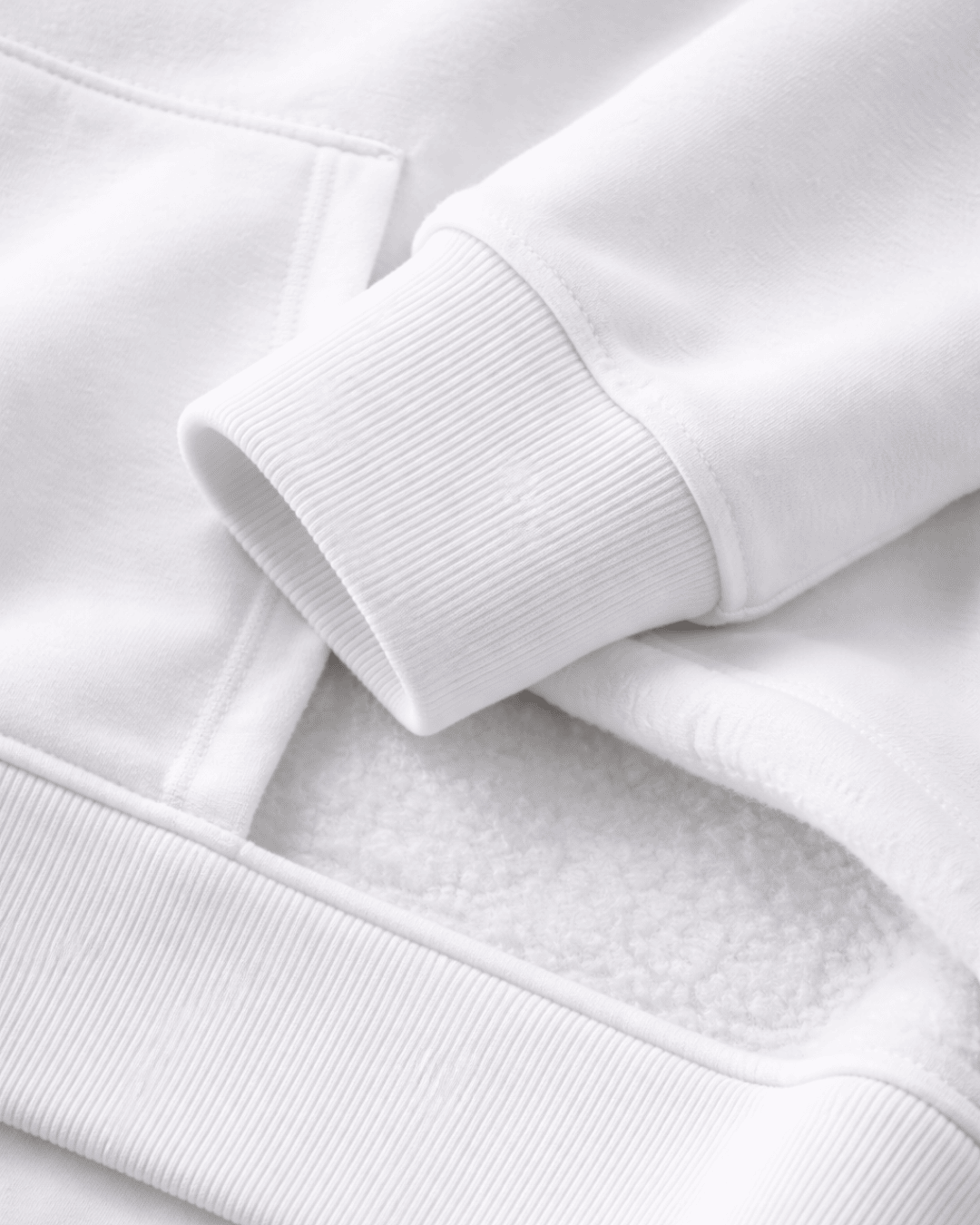 KRU Statement Basic Hoodie – White