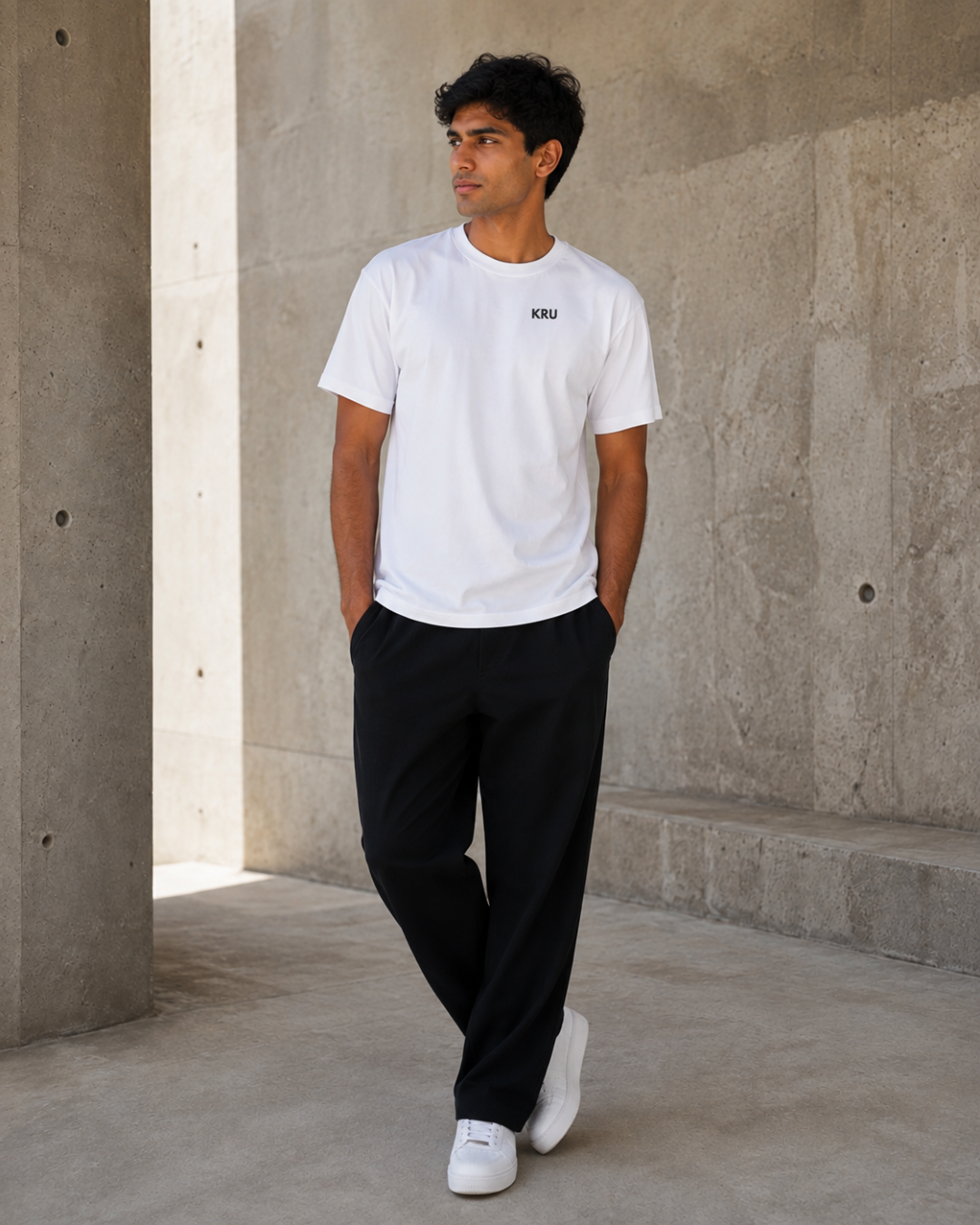 CORE TEE — WHITE
