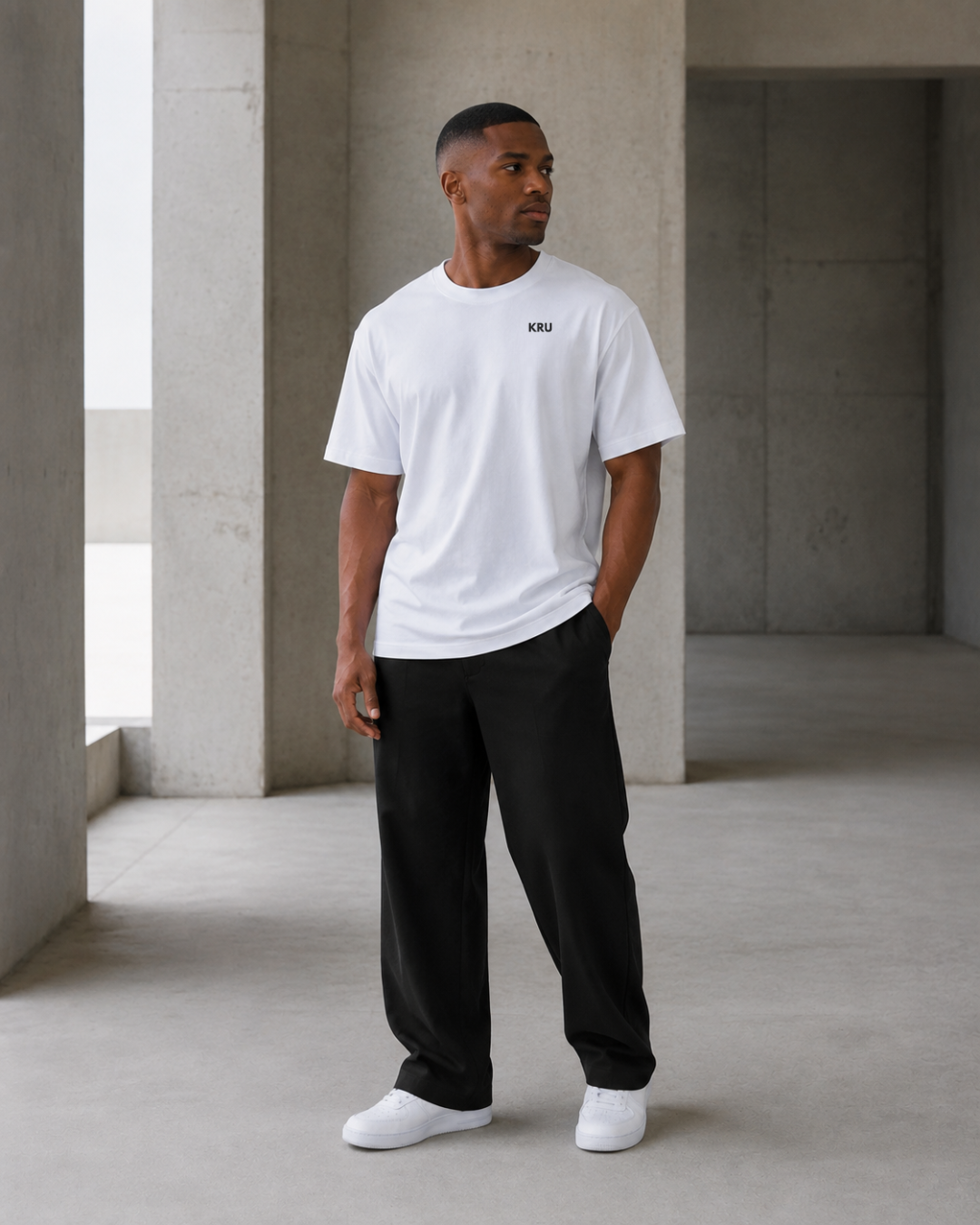 STATEMENT TEE — WHITE