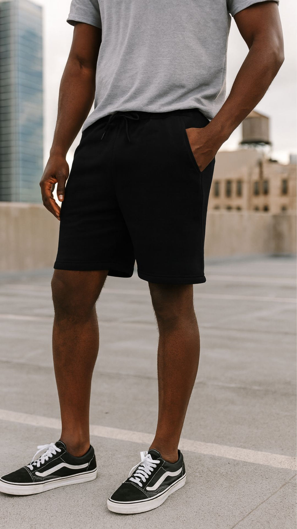 KRU Basic Men's Fleece Shorts