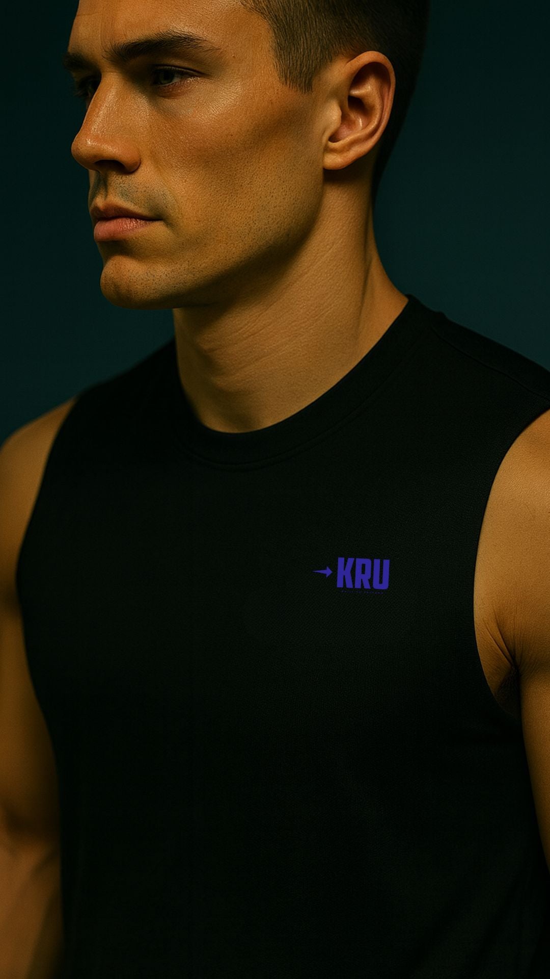 KRU Midnight Frost Muscle Shirt