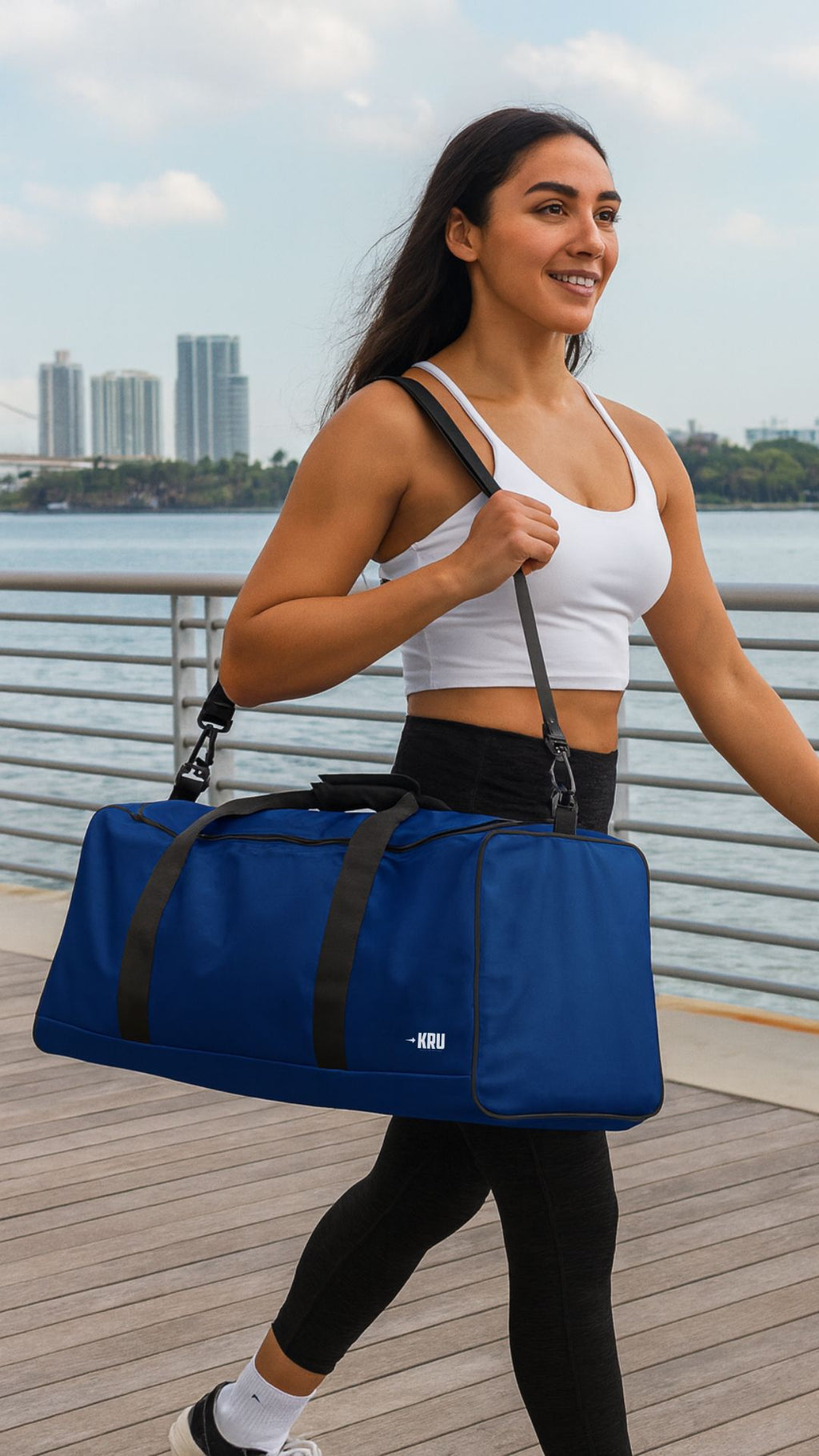 KRU Midnight Frost Duffle bag