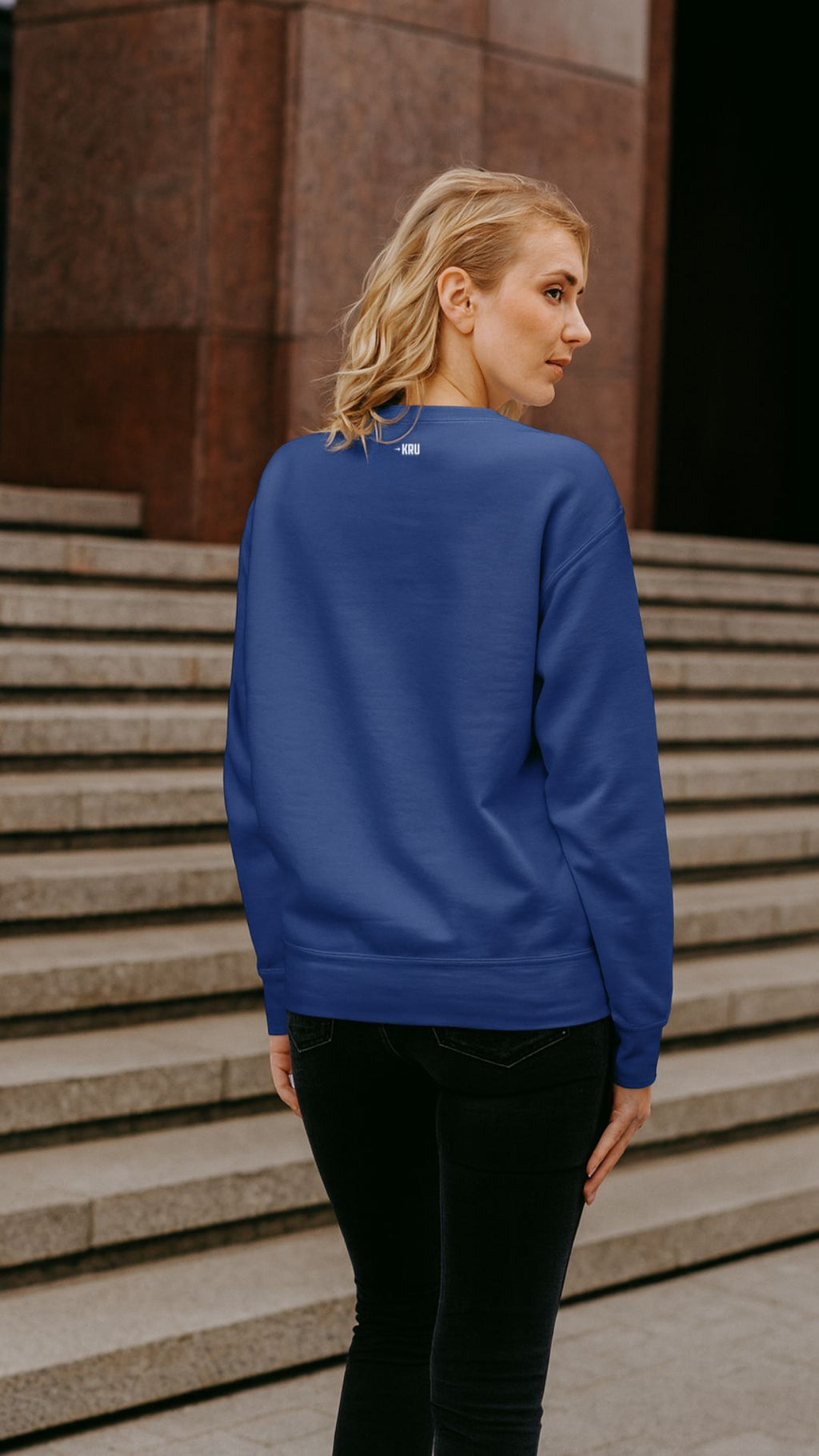 KRU Midnight Frost Women's Premium Sweatshirt