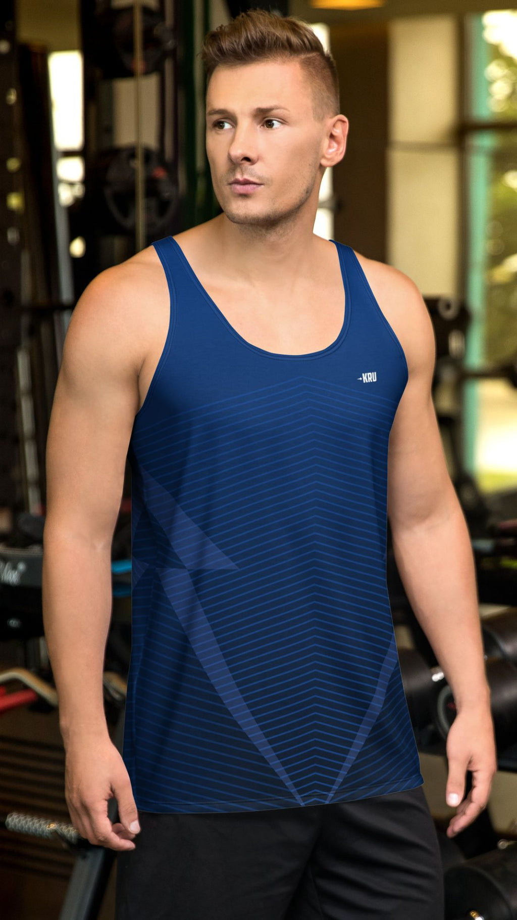 KRU Midnight Frost Men's Tank Top