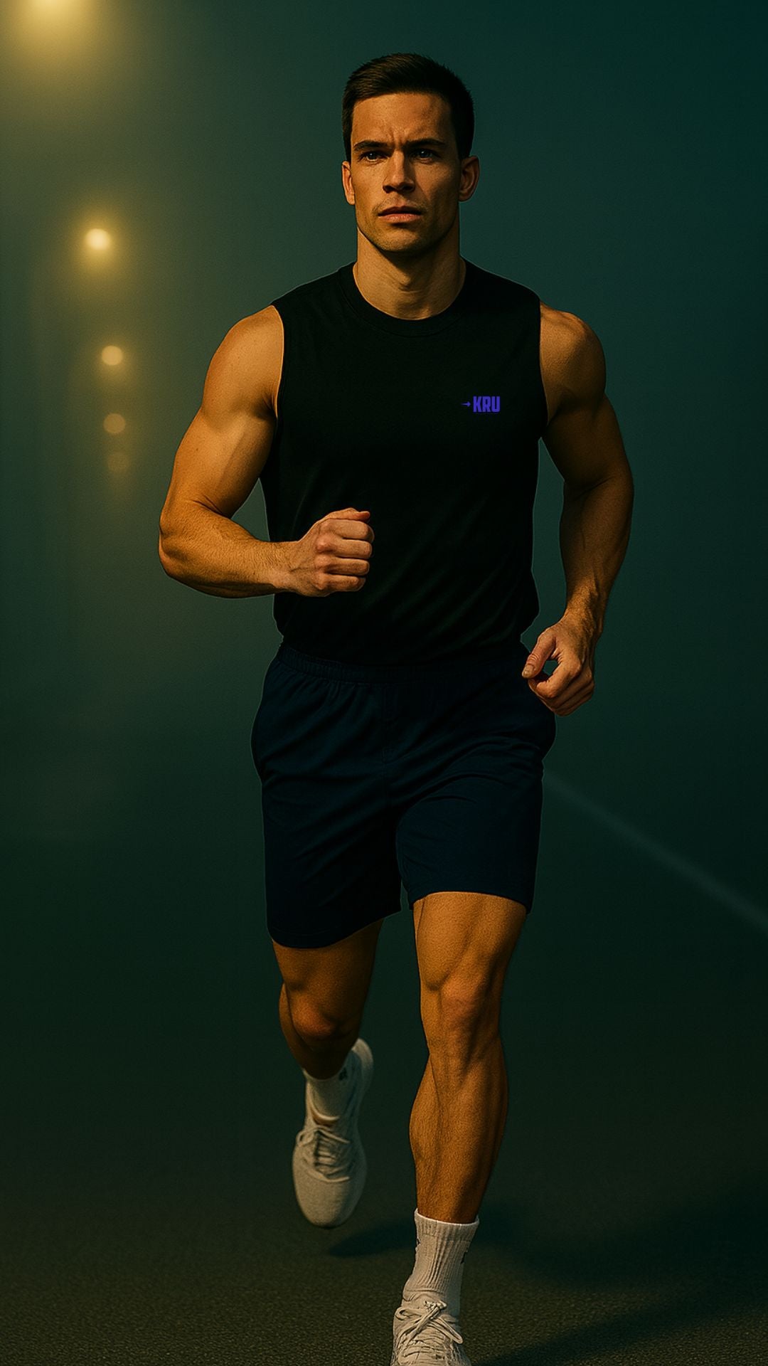 KRU Midnight Frost Muscle Shirt