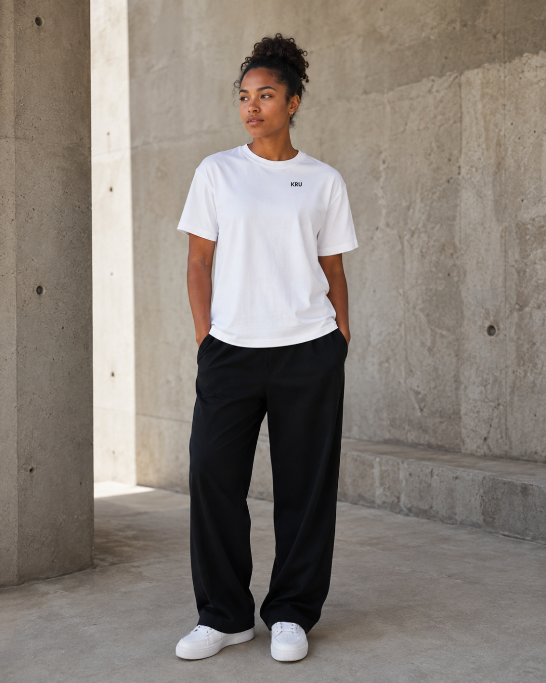 CORE TEE — WHITE